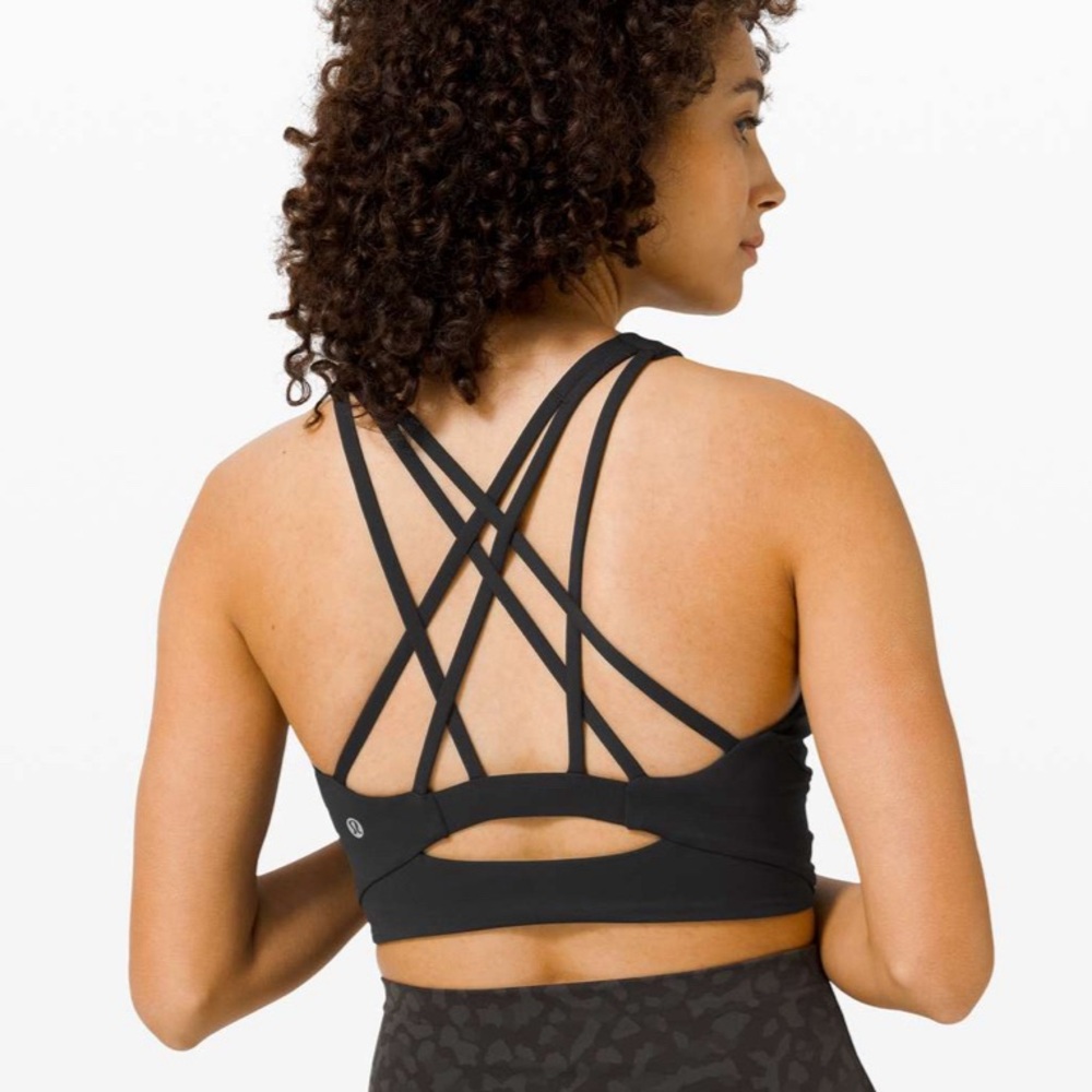 Lululemon Free To Be Serene Sports Bra High Neck Long Line